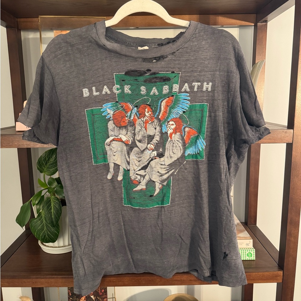 Vintage Black Sabbath t shirt
